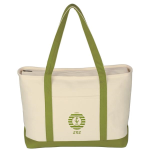 Large Starboard Cotton Canvas Tote Bag