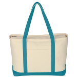 Large Starboard Cotton Canvas Tote Bag