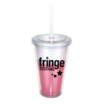 Mood 16 oz. Victory Acrylic Tumbler with Straw Lid