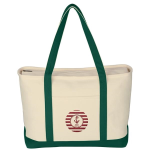 Large Starboard Cotton Canvas Tote Bag